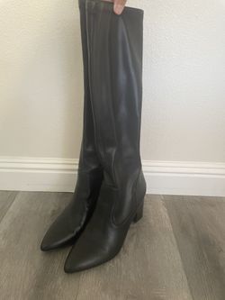 Franco Sarto Black Tall Boots