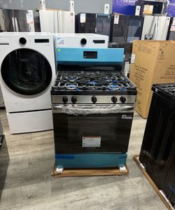 🔥BRAND NEW IN BOX🔥 Frigidaire - 30 in. Wide 5 burners 5.1 Cu. Ft Freestanding Gas Range with Quick Boil Burner - Stainless Steel🔥