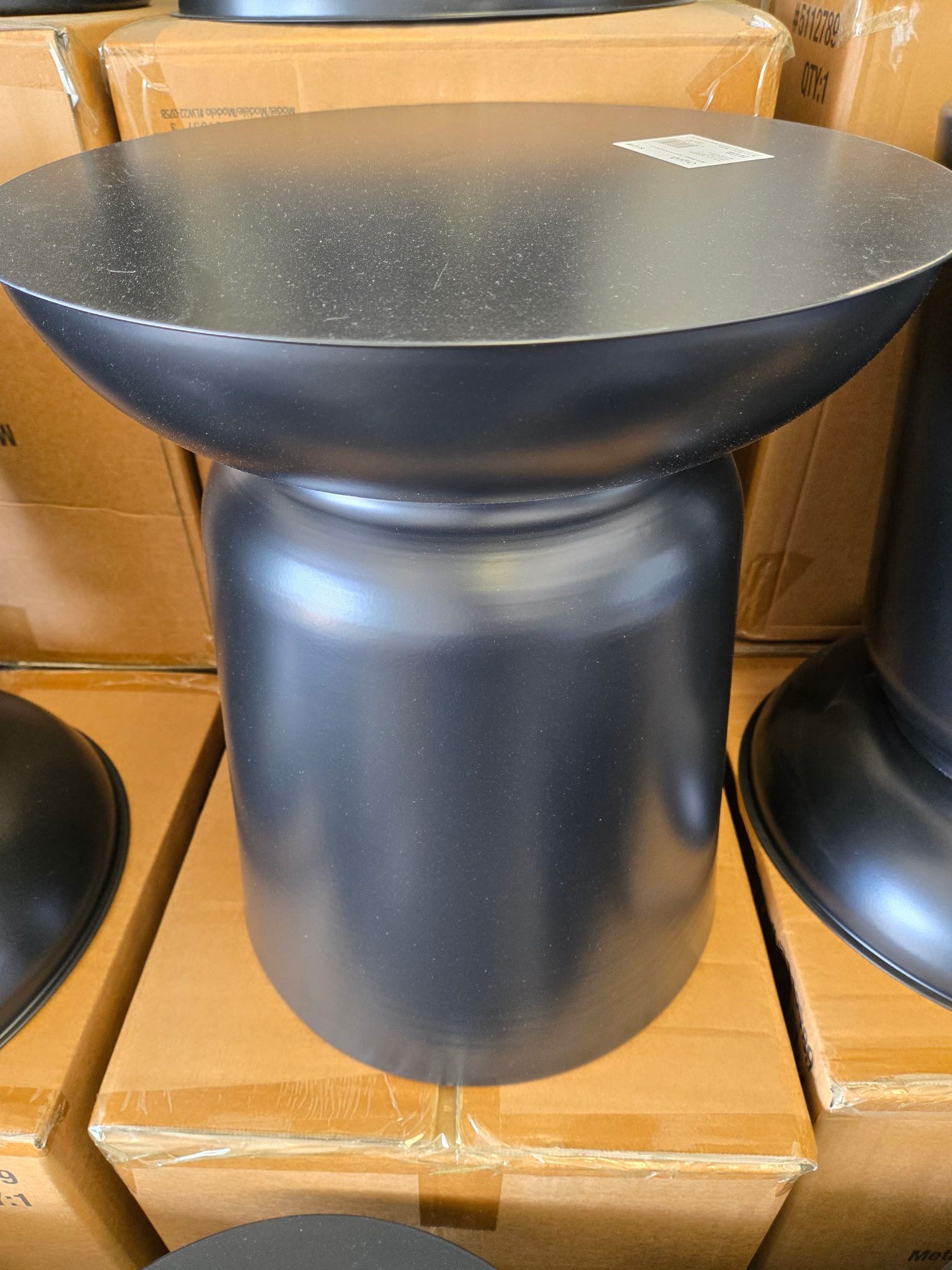 Modern Nightstand / Side Table / Planter Indoor Or Outdoor