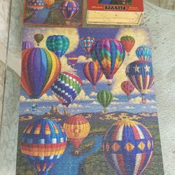 Dowdle Folk Art  Balloon Festival Puzzle 1000 Piece