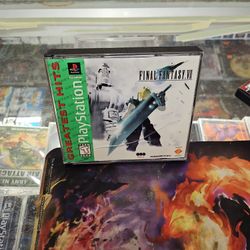 Final Fantasy VII 7 Playstation 1 PS1 1997 CIB & Tested / Greatest Hits Version!