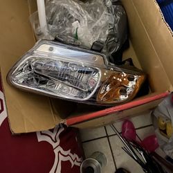 Brand New Set Of Headlights Dodge Van