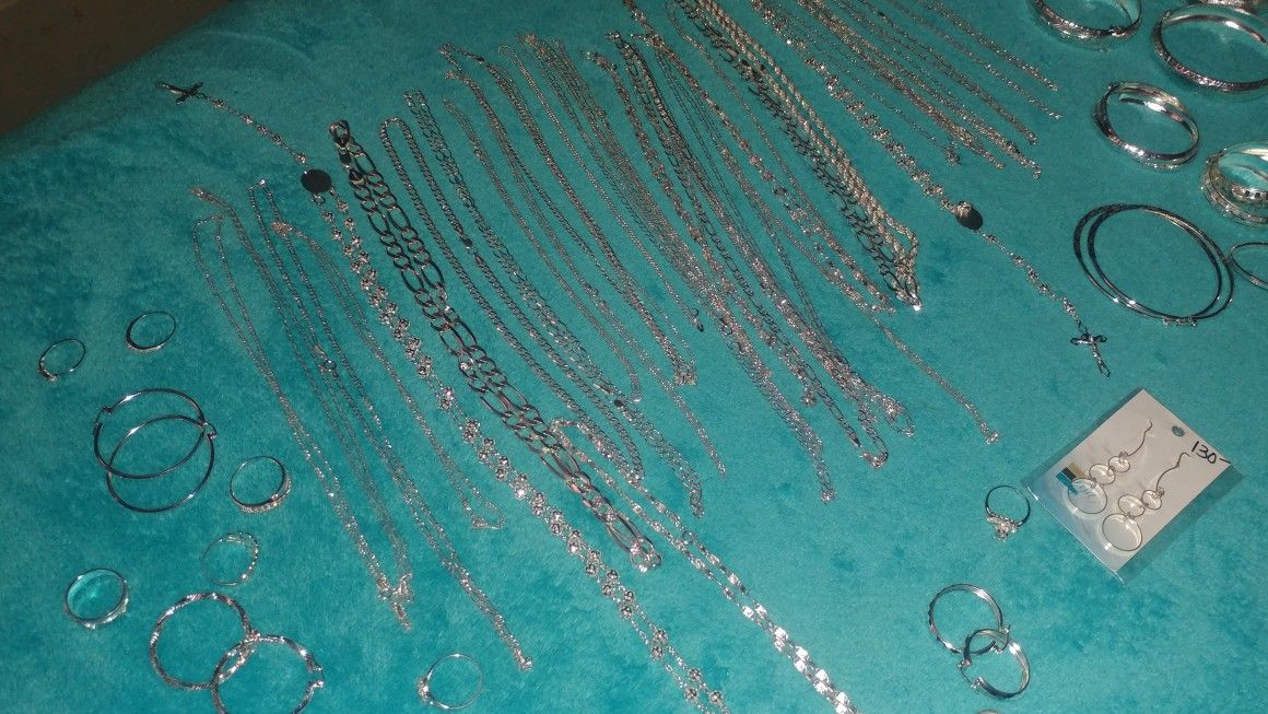 Joyería de plata fina 925. Por mayoreo 2 25 el gramo
