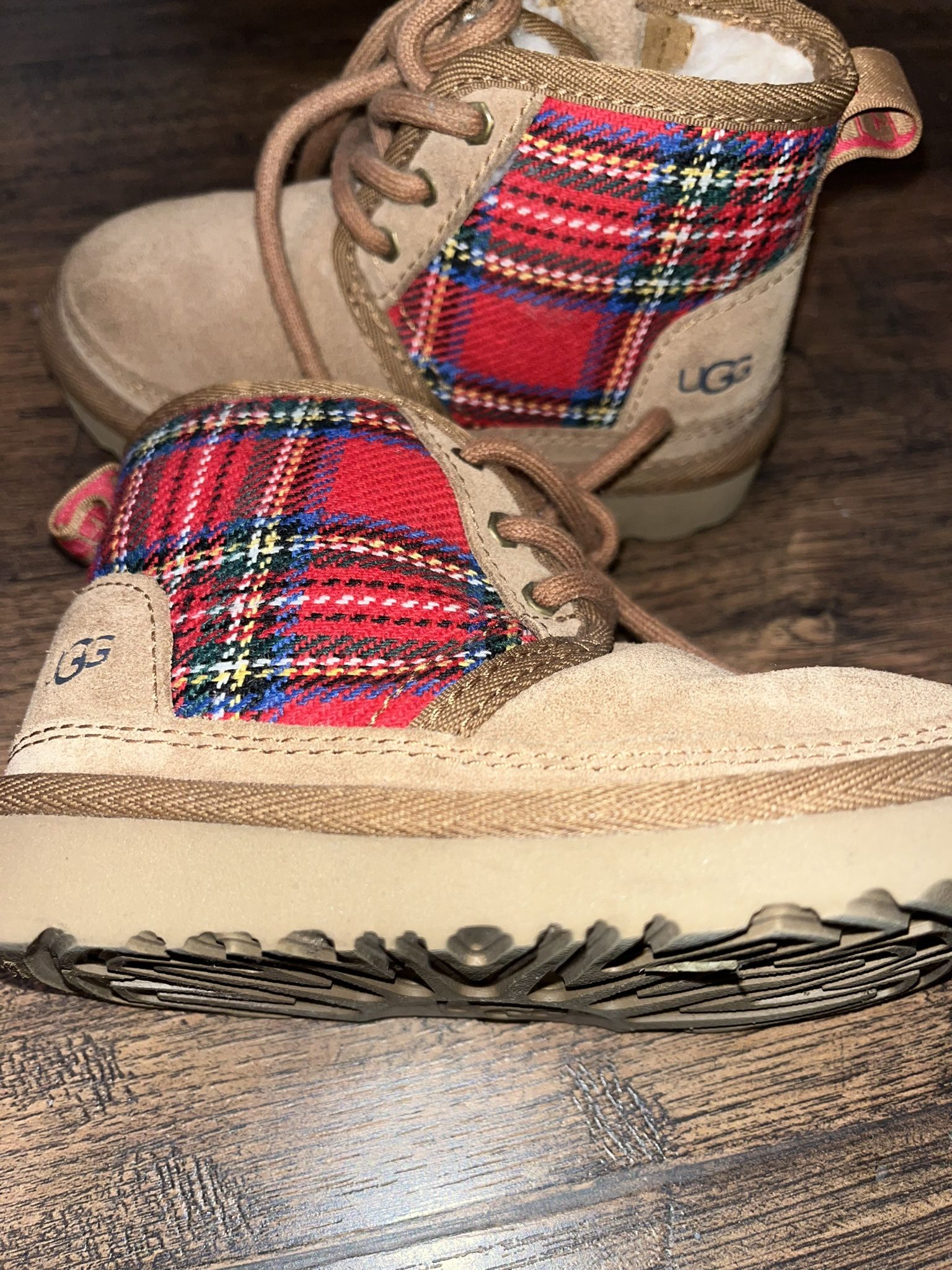 UGGS Checkered Boots