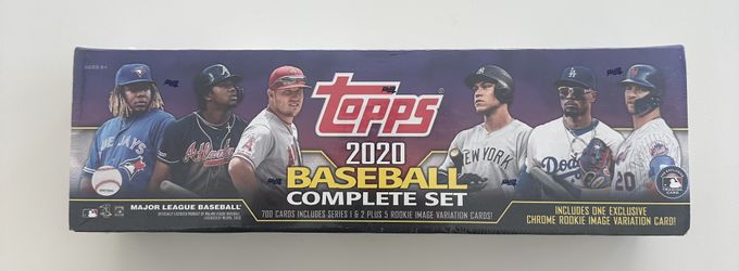 2020 Topps Factory Sealed Complete Set Purple