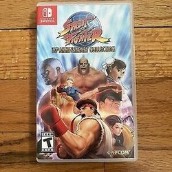 SEALED NEW STREET FIGHTER 30TH ANNIVERSARY COLLECTION EDITION NINTENDO