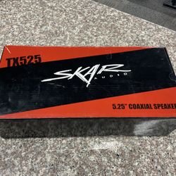 Skar Audio TX525 5.25" 160 Watt 2-Way Elite Coaxial Car Speakers, Pair