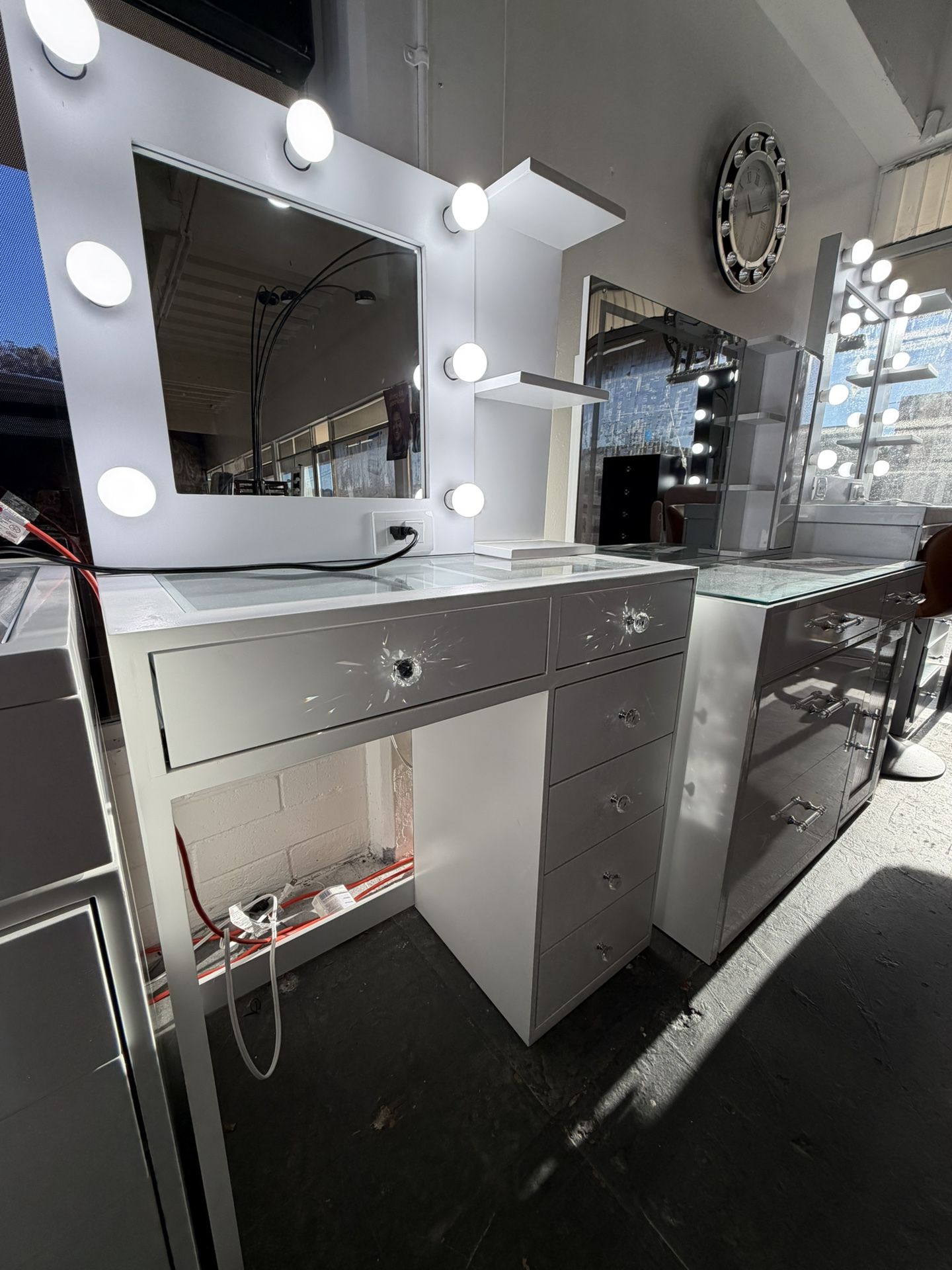 Premium Hollywood Vanity Set