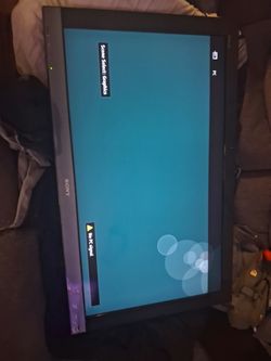 Sony 40 inch TV w Onn 6-device Universal remote control
