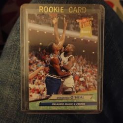 92 93 Fleer Ultra Shaquille O'Neal Rookie Card
