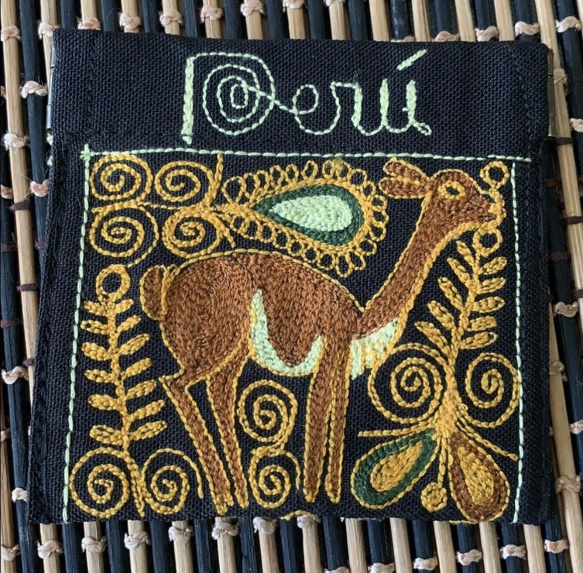 Peruvian Hand-Stitched Coin Pouch