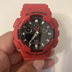 Casio G-Shock GA-100 [5081] Red
