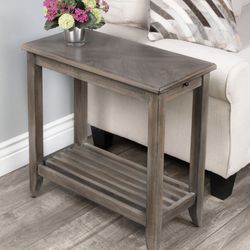 Wood End Table