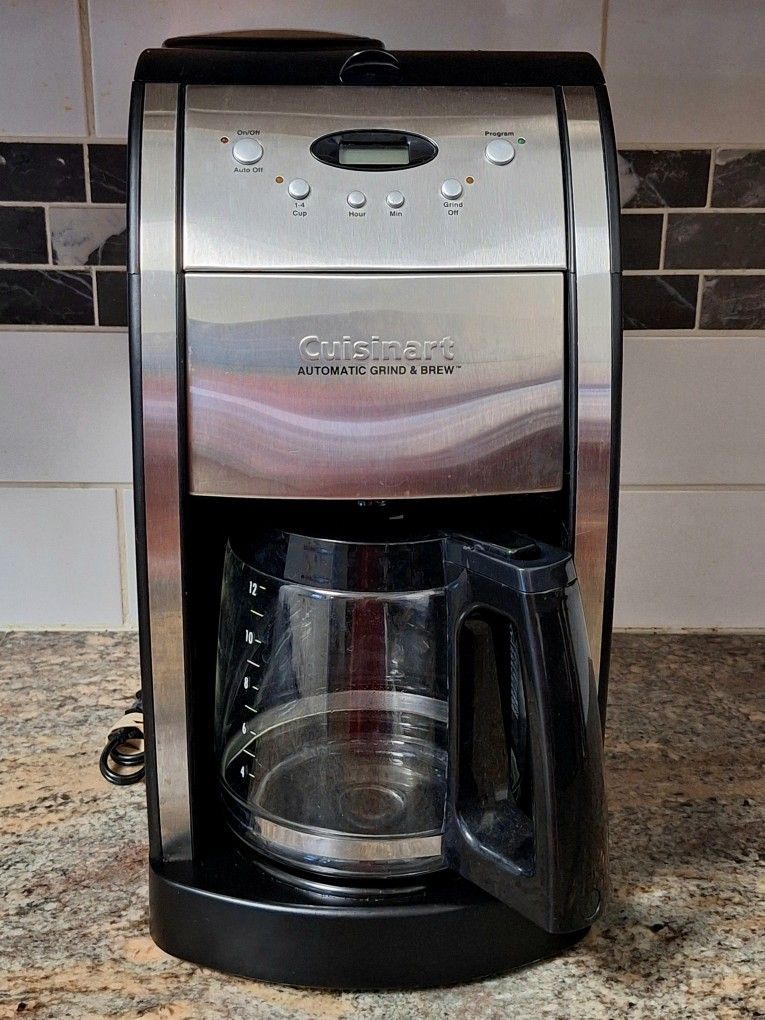 CUISINART GRIND & BREW 12-CUP COFFEEMAKER