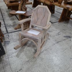 Solid teak outdoor rockers whitewashed only 3 left heavily discounted