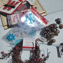 Lot Of Christmas Decor And Crafts