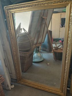 Antique Gold Mirror