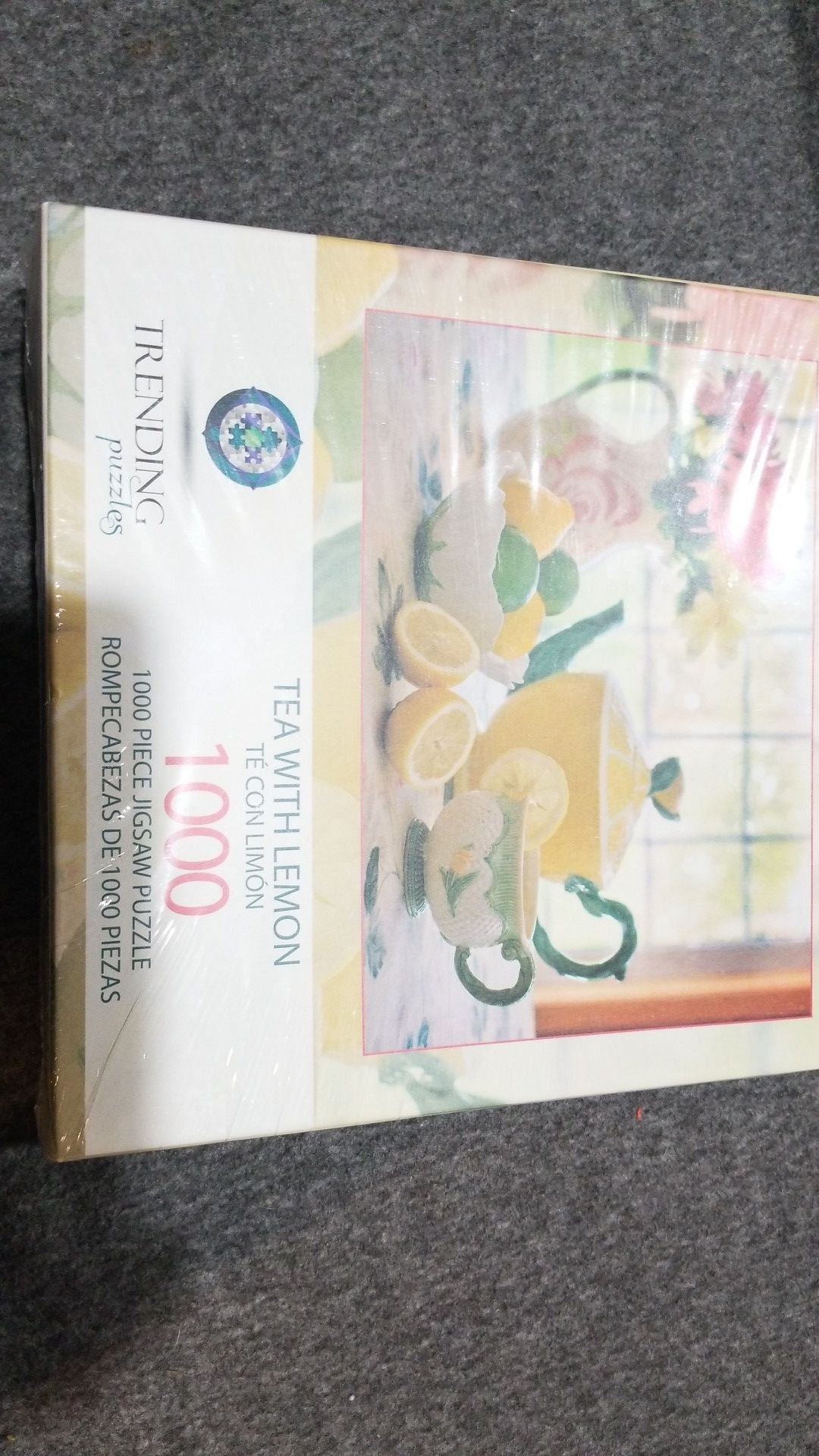 Trending puzzles tea with lemon