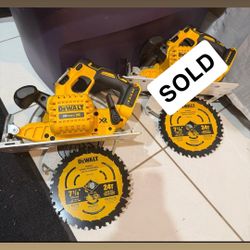 New DEWALT 20V MAX XR Brushless Cordless 7-1/4 in. Circular Saw, Tool Only (DCS590B)