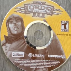 Lords of the Realm III (PC, 2004) Windows CD-ROM
