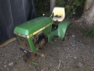 John Deere 212 Garden Tractor part out