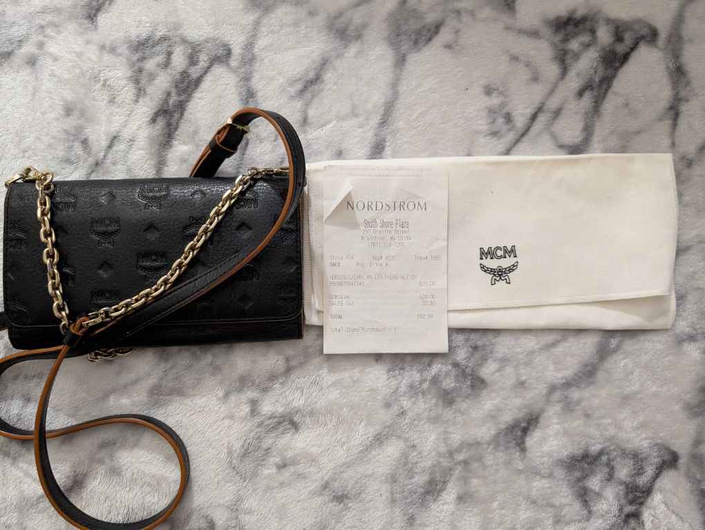 MCM Shoulder Wallet