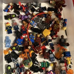 Lego marvel minifgs