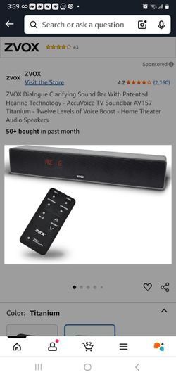 Zvox Soundbar