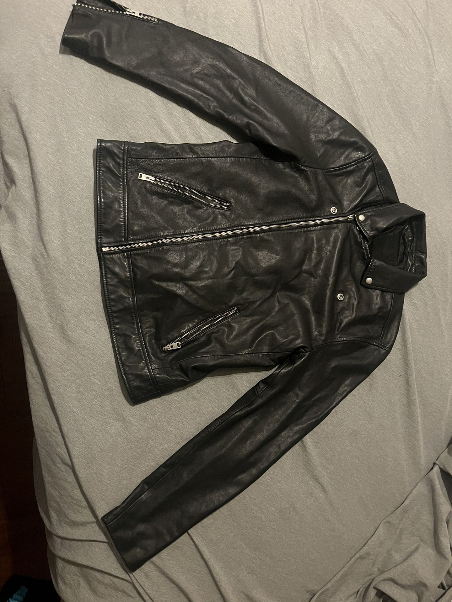 Leather jacket