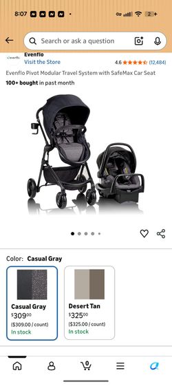 Evenflo Modular travel system