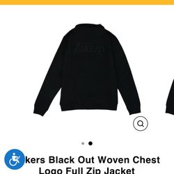 BRAND NEW Lakers Zip Up Jacket / Sweater Size XL