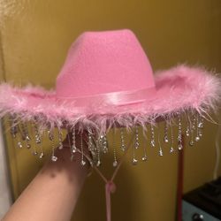 Pink Cowboy Hat 