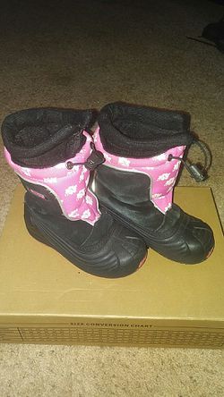 Girls Snow Boots Size 12 "Sporto"