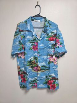 Hawaiian Aloha Short Sleeve Button-Up Shirt