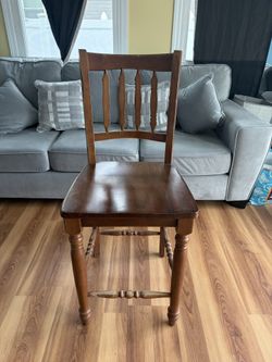 Set Of 4 Wooden Chairs