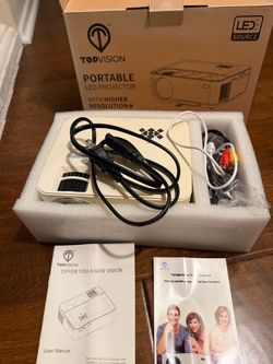 TopVision Portable LED Projector