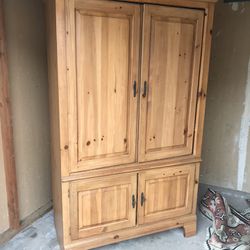 Armoire with Side cabinets