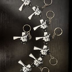 3D Printed Jesus Cross Keychain 