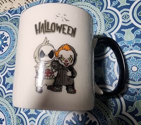 Halloween Horror Characters Ceramic Coffee Mug