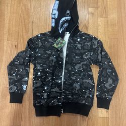 BAPE Shark Hoodie – Space Camo (Size L) 
