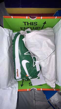 Off-White x Air Force 1 Mid SP Leather 'Pine Green'