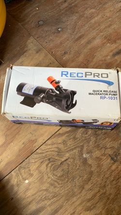 RecPro Quick Release Macerator Pump RP-1031