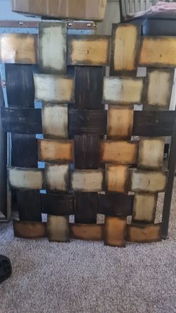 Metal Art Wall Decor Home Decor 2 Pieces