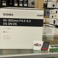 Sigma 60-600 Sony E Mount