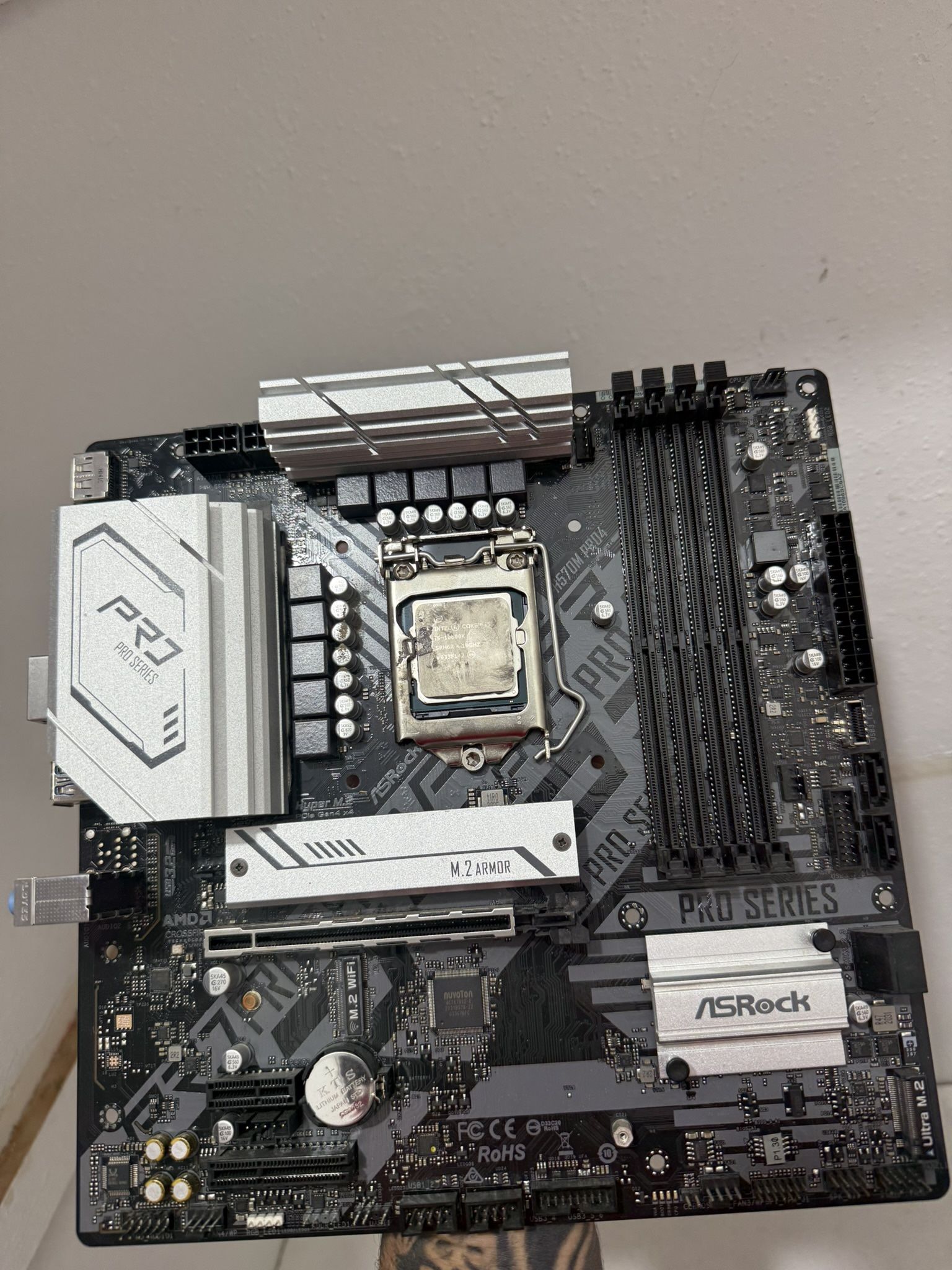 B560M Pro 4 Motherboard (W/O i5 - 10600k CPU)