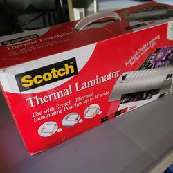 Scotch Thermal Laminator and more