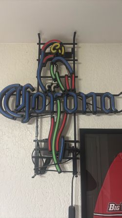 Corona Neon Light Sign
