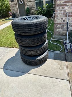5 lug wheel and tires