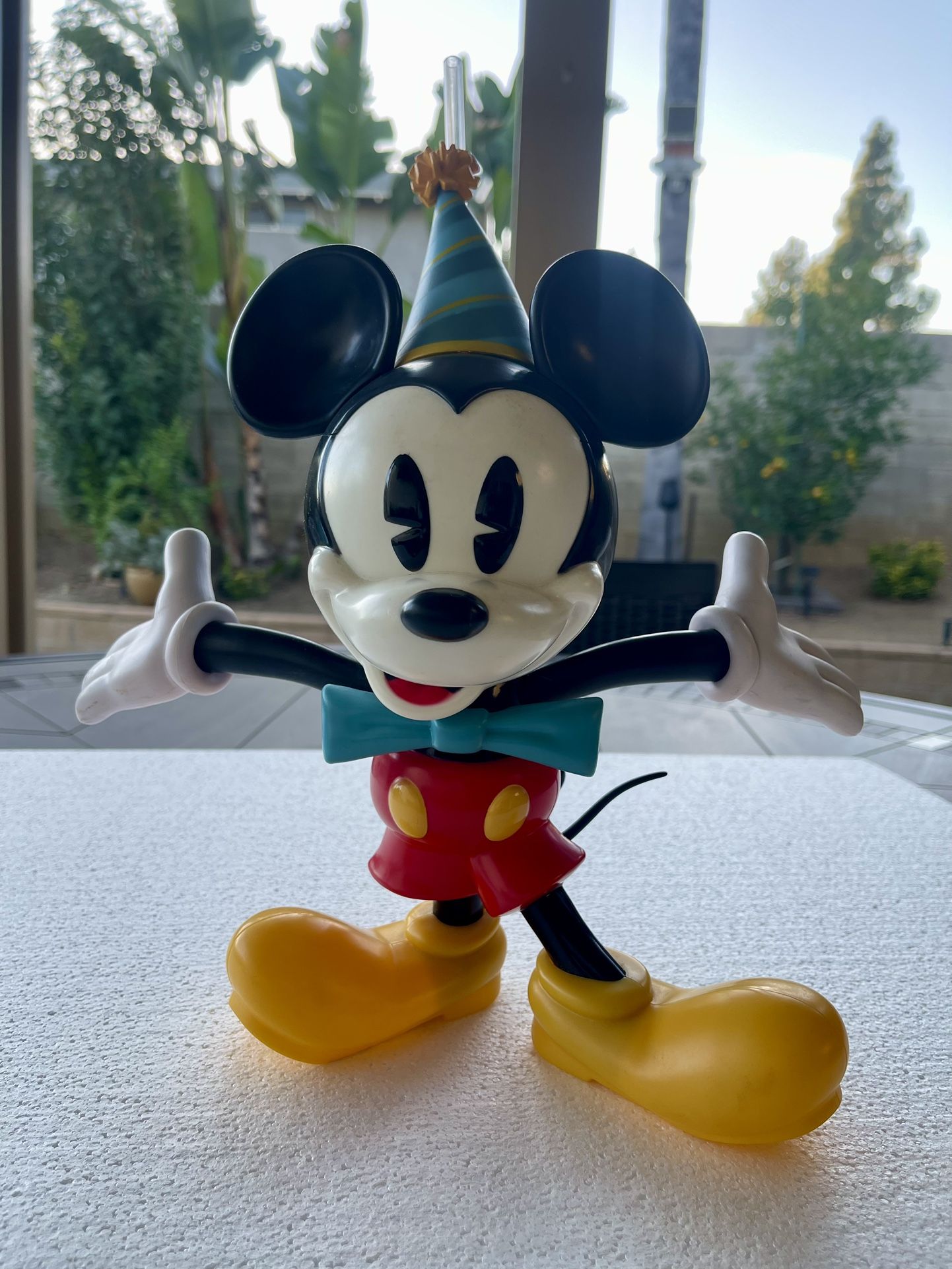 Disney Mickey Mouse 90th Anniversary Birthday Sipper Straw Cup