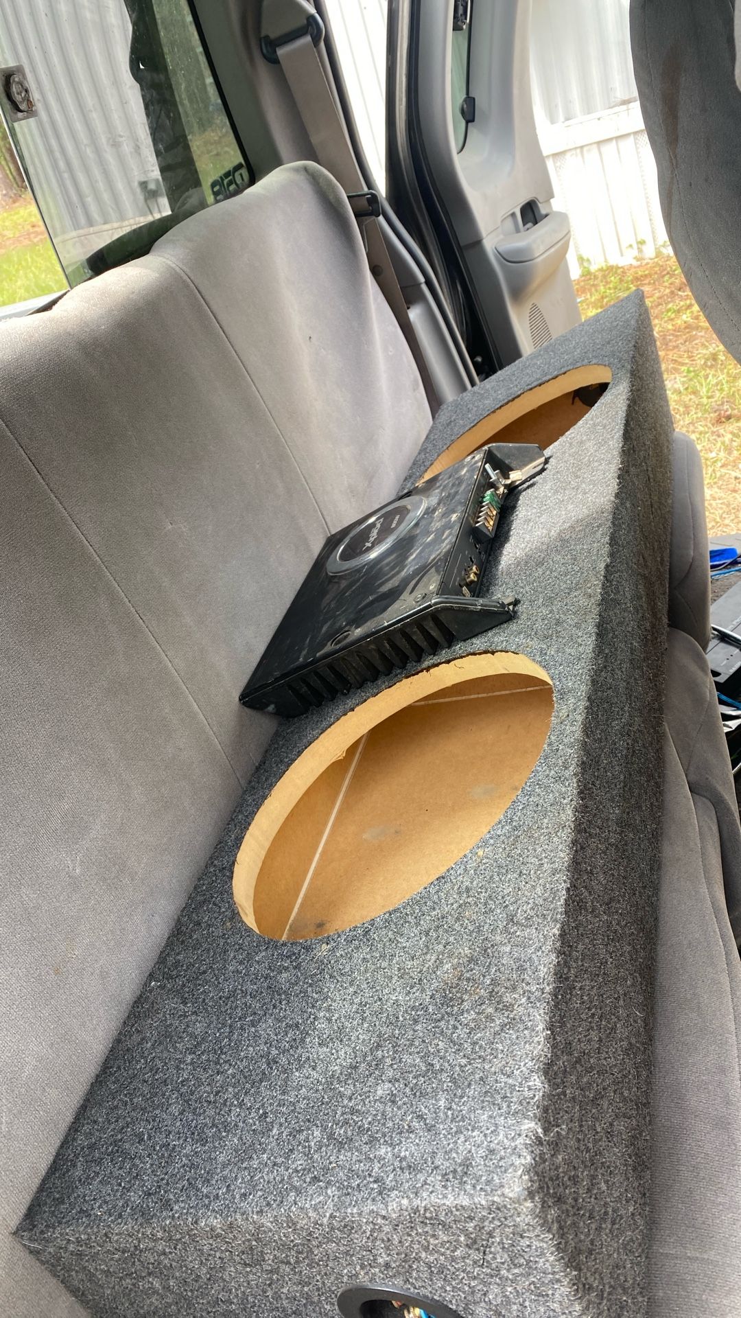 Dual 12 Box With A 800 Watt Xplod Amp